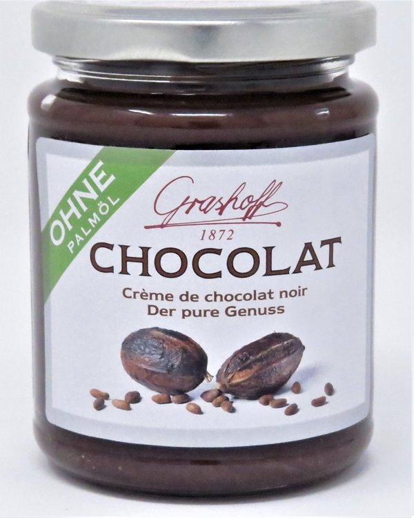 250g Grashoff Dunkle Schokoladencrème - Creme chocolat