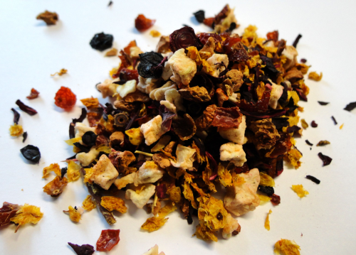 100g Wattenfrüchte Tee - Früchtetee ohne Aroma