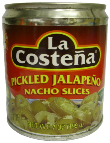 La Costeña Jalapeños in Scheiben für Nachos Dose mit 199 g | Abtropfgewicht 121 g