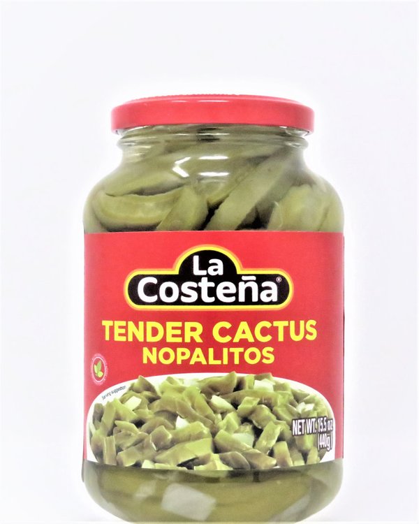 La Costena Nopalitos Cactus 440g Kaktusstreifen Abtropfgewicht 220g