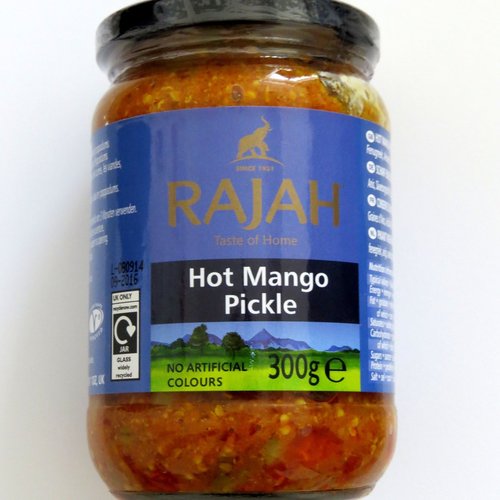 Eingelegte Mango "Hot Mango Pickle", SCHARF - Rajah