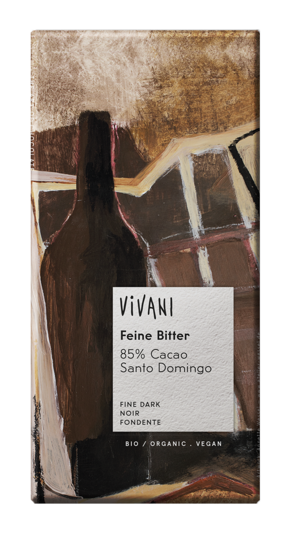 100g Vivani Feine Bitter mit 85% Kakao