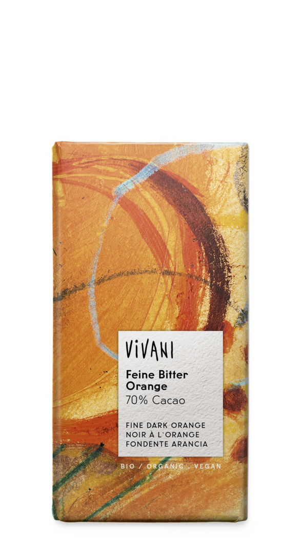 100g Vivani Feine Bitter Orange