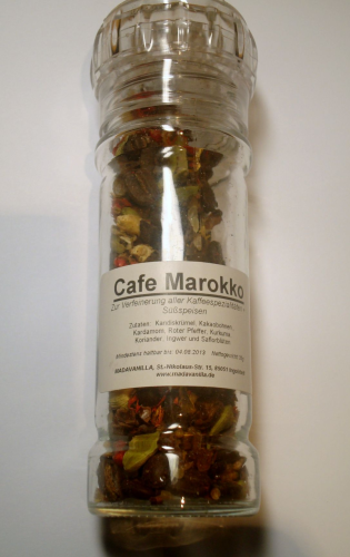 35g Cafe Marocco - in Glas Gewürzmühle