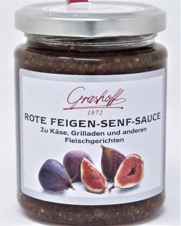 200ml Grashoff Rote Feigen-SENF-Sauce