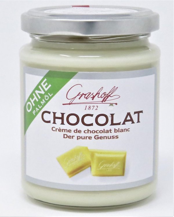 250g Grashoff Weiße Chocolat aus weißer Schokolade