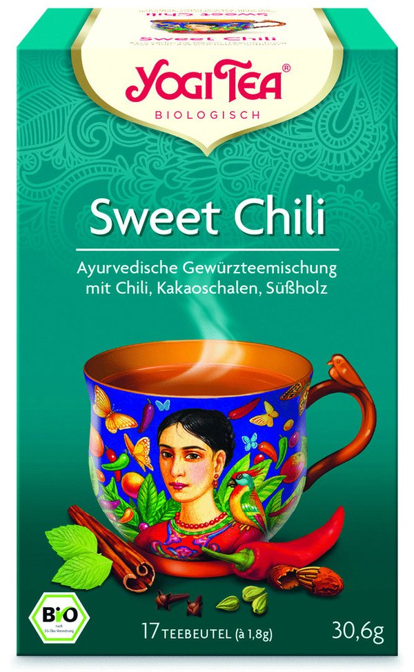 Yogi Tea Sweet Chili - 17 Tee Beutel - Yogi Tea