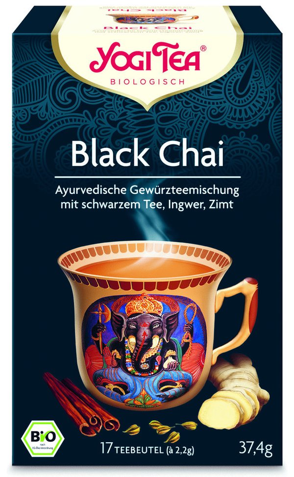 Yogi Tea Black CHAI - 17 Tee Beutel - Yogi Tea