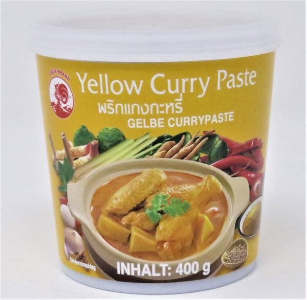 Gelbe Thai Currypaste 400g - Cock