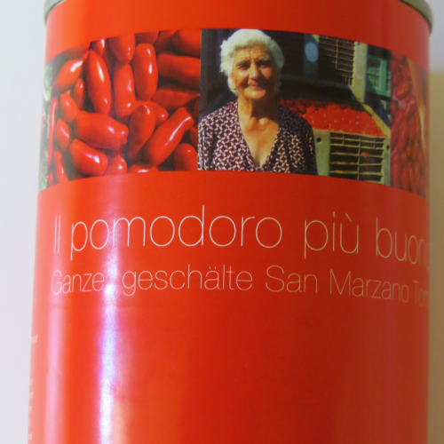 San Marzano Tomaten - 400g Dose - Abtropfgewicht: 260g geschält