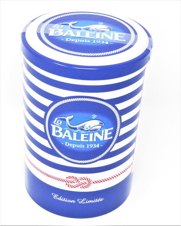 1kg  Special Edition - La Baleine Sel gros Retro-Dose - aktuell neue Limited Edition Dose!