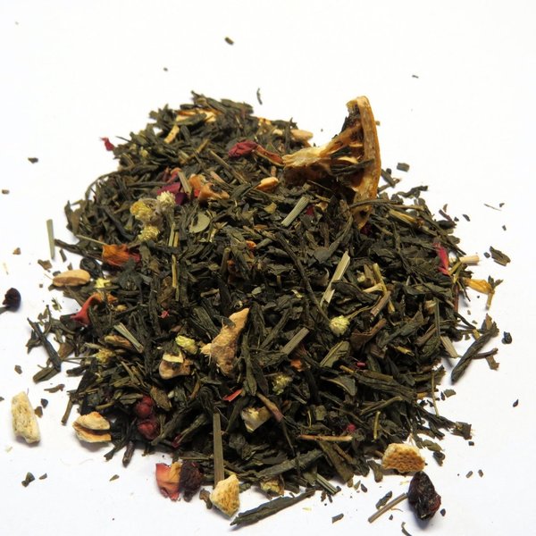 100g Grüner Tee Limette Ingwer