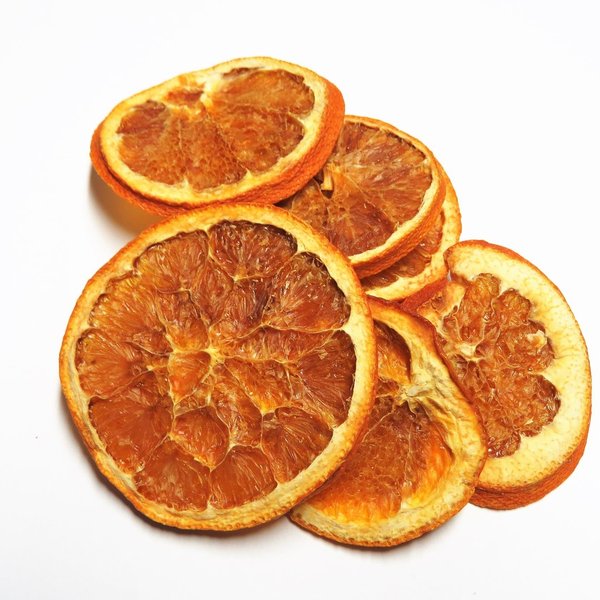 50g Orangenscheiben natur - unbehandelt
