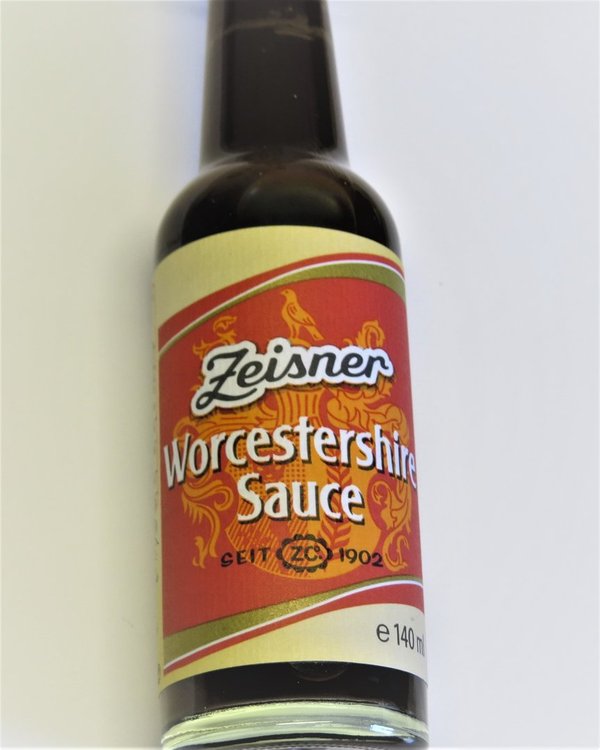 Worcestershire-Sauce mit Malzessig - Worcester Sauce nach englischer Art
