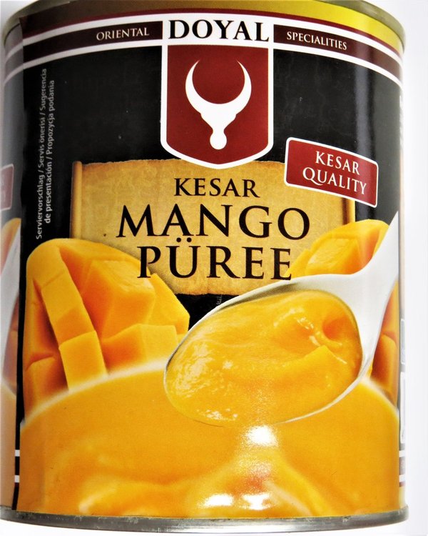 850g Dose Kesar Mangopüree Oriental Mango Pulp Mango Püree Klassiker aus Indien