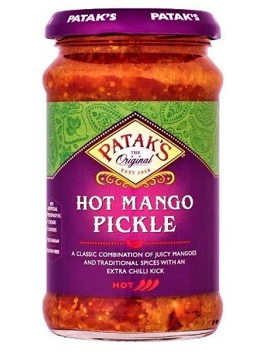 Eingelegte Mango "Hot Mango Pickle", SCHARF - Pataks