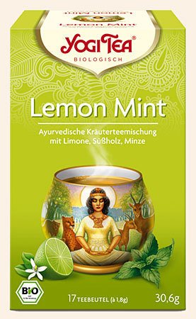 Yogi Tea Lemon Mint - 17 Tee Beutel - Yogi Tea
