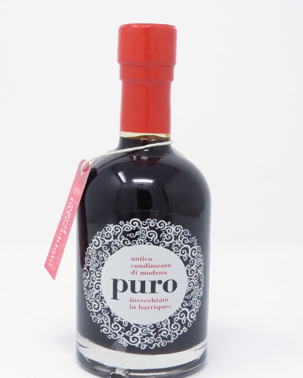 Antico Condimento di Modena PURO dunkel Aceto Balsamico - rote Kappe - 250ml