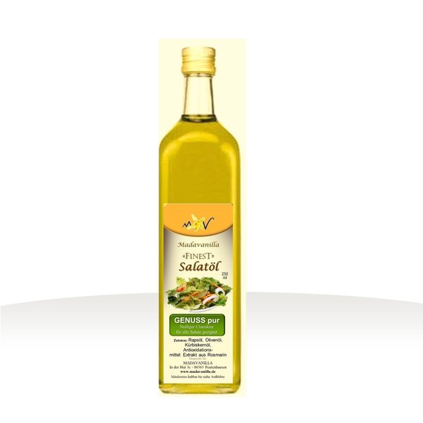 Madavanilla Salatöl - Salat Öl 250ml