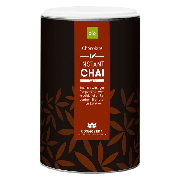 Instant Chai Latte Chocolate Bio, 180 g Cosmoveda