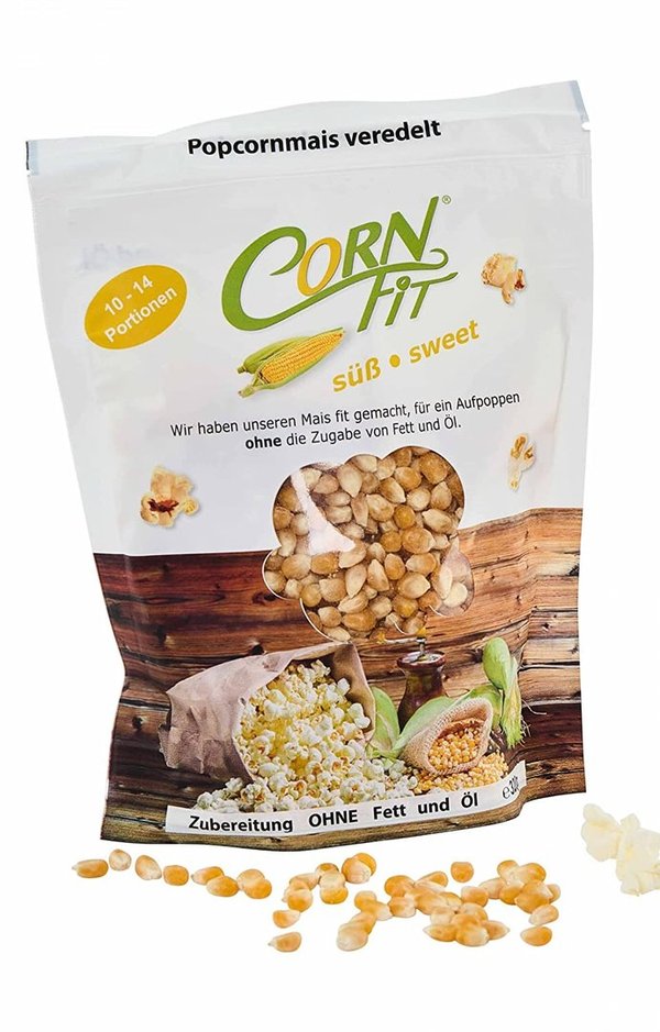 CORNFIT Popcornmais 320g (süß)