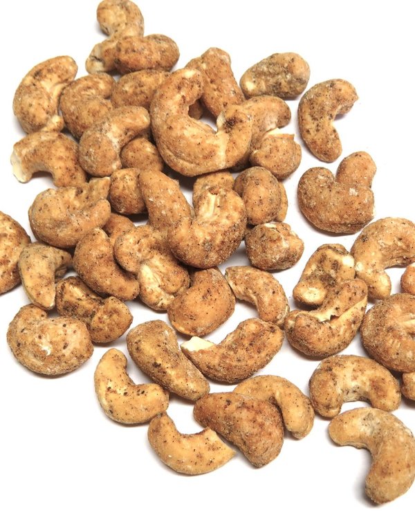 100g Vanille Cashews - Cashewkerne geröstet leicht gesüßt mit Vanille bio - DE-ÖKO-005